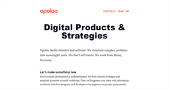 Desktop Screenshot of opoloo.com